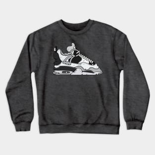 Air Jordan 4 Retro Military Black Crewneck Sweatshirt